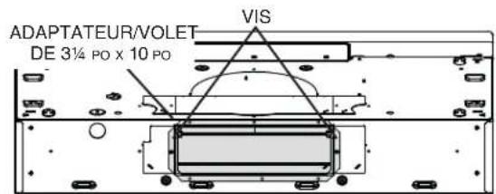 NuTone NRLE130SS - INST. AVEC CONDUITS DE 3½ po x 10 po OU 7 po ROND SEULEMENT - 5