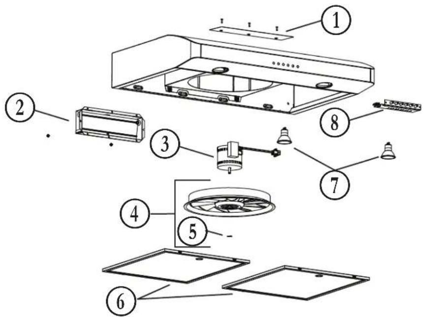 NuTone NRSL130SS - NRSL1 SERIES - 1