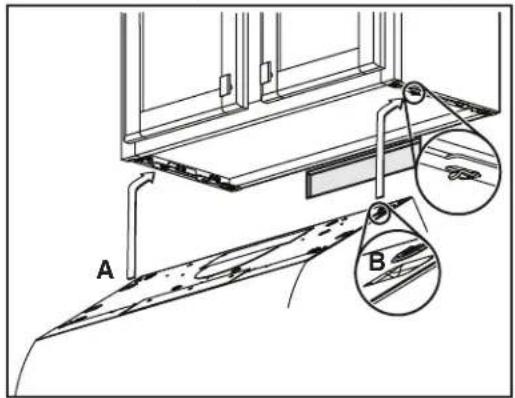 NuTone NRSL130SS - INSTALLATION POUR ÉVACUATION HORIZONTALE - 1