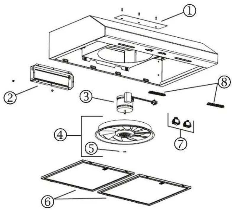 NuTone NCDA130SS - NCSEK SERIES - 1