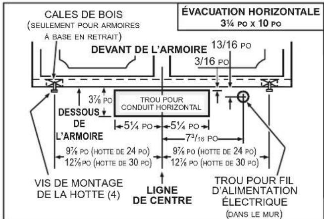 NuTone NCDA130SS - INSTALLATION AVEC CONDUITS SEULEMENT - 3