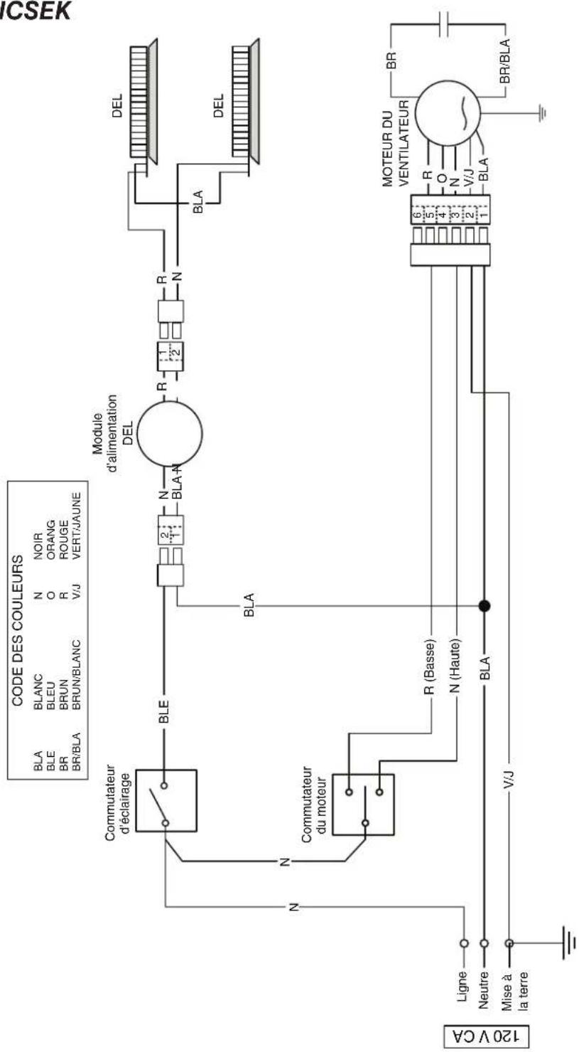 NuTone NCDA130SS - Installation en recirculation seulement : - 1