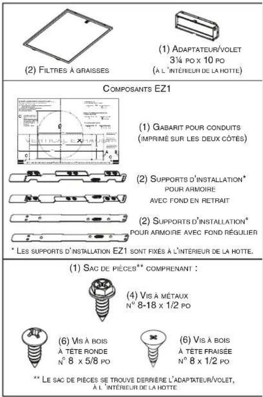 NuTone NCDA130SS - Contenu - 2