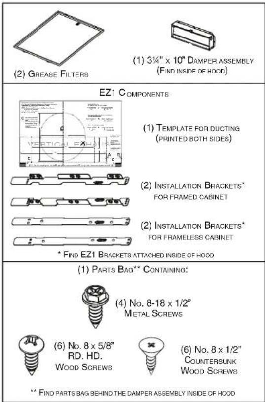 NuTone NCDA130SS - Contents - 2