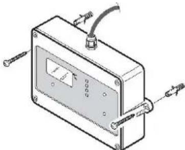 DAIKIN LMCMD060AV3 - Fitting the remote panel: - 1
