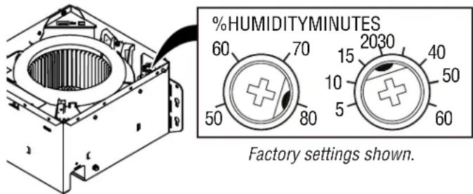 NuTone Flex AN000HSNF - MANUAL ON WITH TIMED OFF - 1