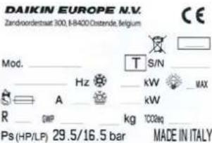 DAIKIN LMDMD110AV3 - AVVERTENZA - 1