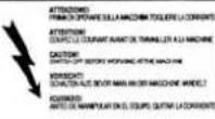 DAIKIN LMDMD110AV3 - Table of warning and attention plates - 6