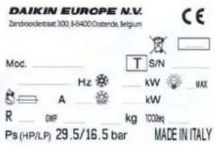 DAIKIN LMDMD110AV3 - Tableau récapitulatif des plaquettes - 1
