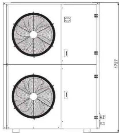 DAIKIN JEHSCU0200CL3 - Schémas d'encombrement - 9