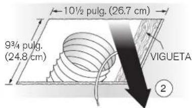 NuTone Flex AN000HSKT - Quite el ventilador viejo y prepare el cielo raso. - 2