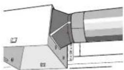 NuTone Flex AN000HSKT - Connect 4-in. round duct. - 1