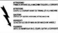 DAIKIN LMDMD070AV3 - Table of warning and attention plates - 6