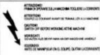 DAIKIN LMSLN400AW1 - Tabella riassuntiva delle targhette - 5