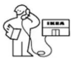 IKEA SPELNÄS 505.938.86 - Как да се свържете с нас, ако имате нужда от наш сервис - 1