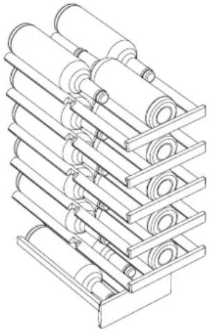 IKEA SPELNÄS 505.938.86 - Размещение винных бутылок - 1