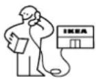 IKEA SPELNÄS 505.938.86 - Hvernig á að ná í okkur ef pú parft á pjónustu okkar að halda - 1