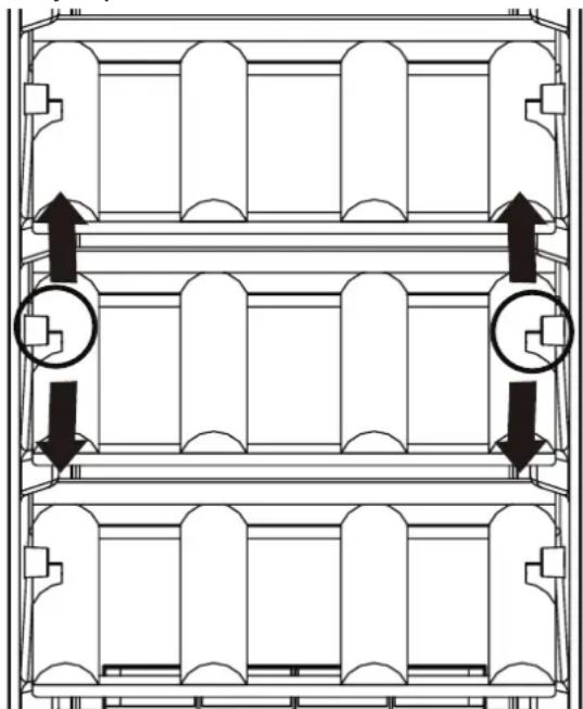 IKEA SPELNÄS 505.938.86 - Извлечение и установка полок и ящика - 1