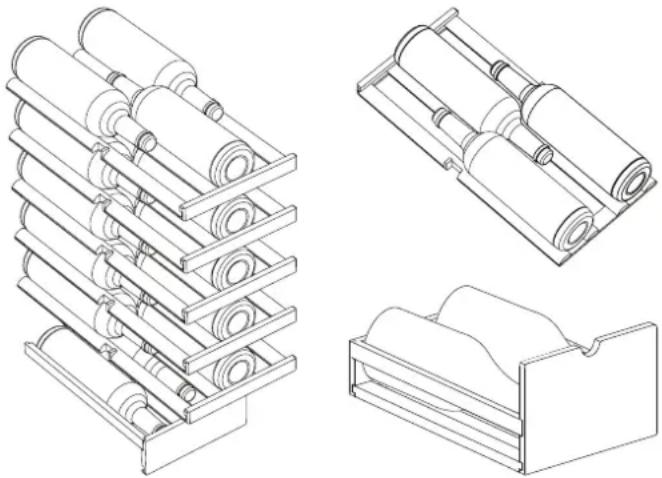 IKEA SPELNÄS 505.938.86 - Φόρτωση φιαλών κρασιού - 1