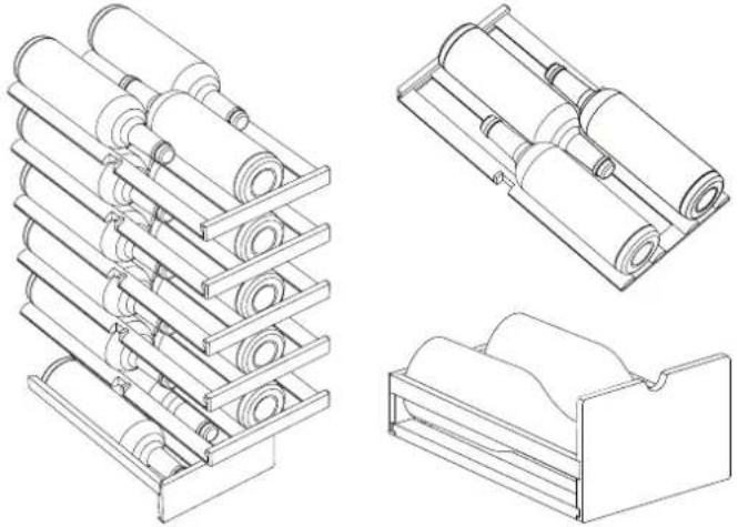 IKEA SPELNÄS 505.938.86 - Vyno butelių įdėjimas - 1