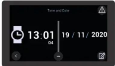 DAIKIN UATYA50BFC2Y1 - Changement de date et d'heure - 2