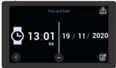 DAIKIN UATYA50BFC2Y1 - Cambio data e ora - 2