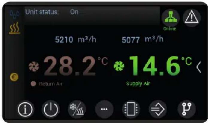 DAIKIN UATYA50BFC2Y1 - Menük kozotti navigálás - 2