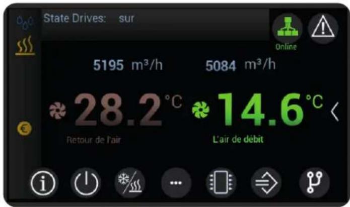 DAIKIN UATYA160BBAY1 - Se déplacer dans les menus - 2