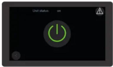 DAIKIN UATYA70BBAY1 - Encender y apagar la unidad desde la pantalla - 1
