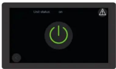 DAIKIN UATYA90BBAY1 - Ligação e desligamento da unidade pelo display - 1
