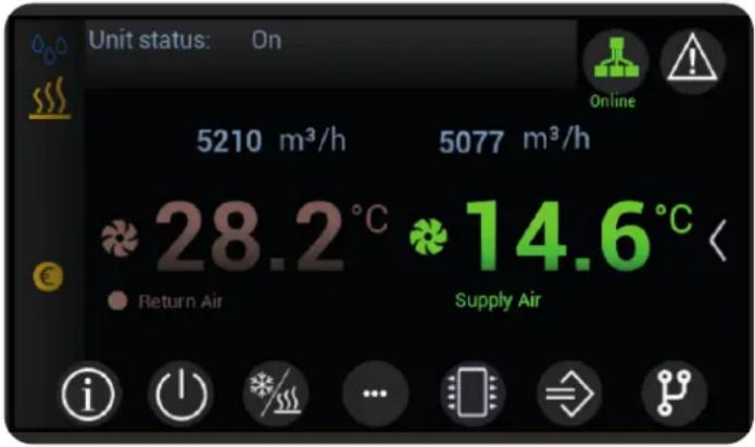 DAIKIN UATYA80BBAY1 - Menük közötti navigálás - 2