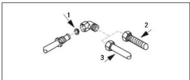 FRANKE FCH 755 4G TC - La connexion à l'arrivée de gaz peut être réalisée de deux manières : - 2