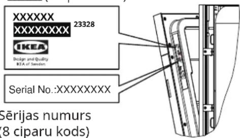 IKEA SÖDERBODA 106.027.22 - ⚠️ BRĪDINĀJUMS! - 2