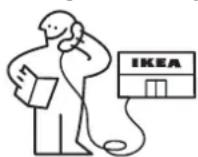 IKEA SÖDERBODA 106.027.22 - Yhteydenotot palvelua tarvittaessa - 1