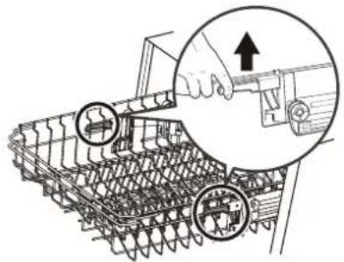 IKEA SÖDERBODA 106.027.22 - Позициониране на горната кошница - 2