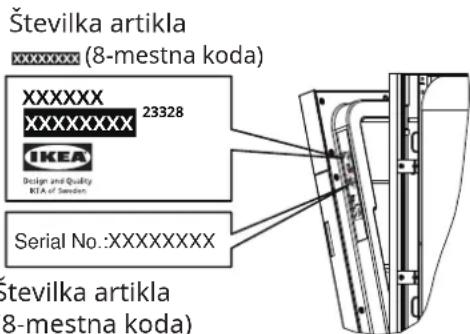 IKEA SÖDERBODA 106.027.22 - OPOZORILO! - 1