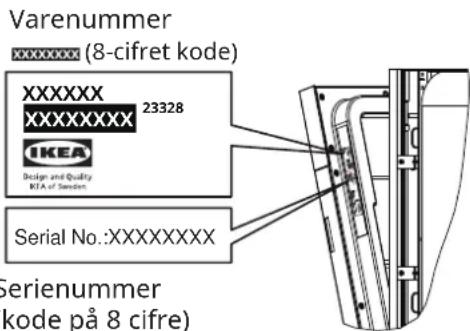 IKEA SÖDERBODA 106.027.22 - ADVARSEL! - 2