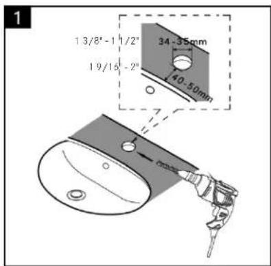 FRANKE HHF23T - Installation Guide - 1