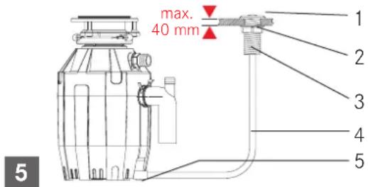 FRANKE TE-50 - Öğütücü Hava Şalteri Tertibatı - 1