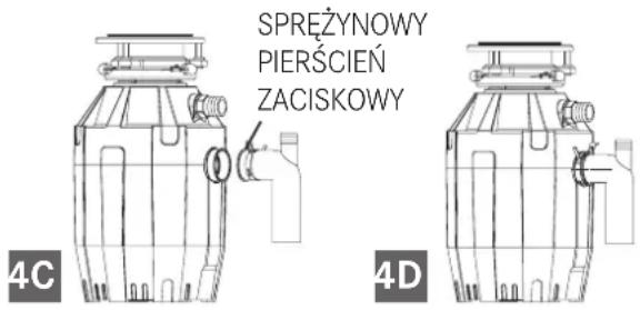 FRANKE TE-50 - Montaż kolanka odpływowego - 2