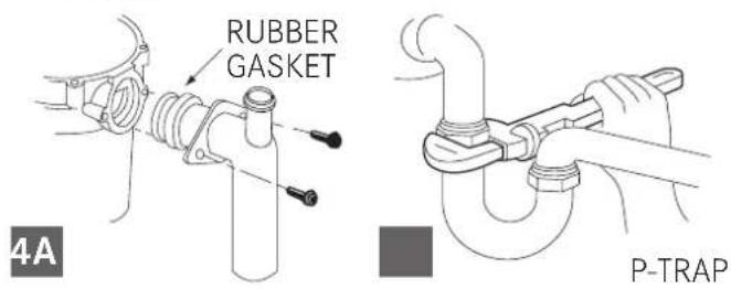 FRANKE TE-50 - Attaching discharge elbow - 1