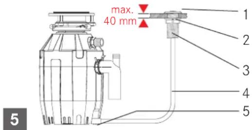 FRANKE TE-50 - Entsorger-Luftschaltereinheit - 1
