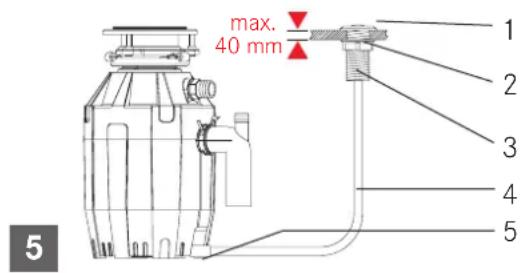 FRANKE TE-50 - Disposer Air Switch Assembly - 1
