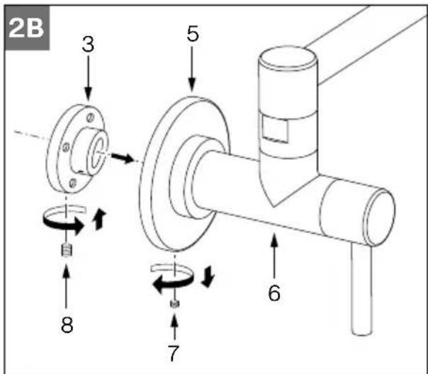 FRANKE STL-PF-304 - Remarque: Le robinet est destiné à être utilisé uniquement avec de l'eau froide! - 2
