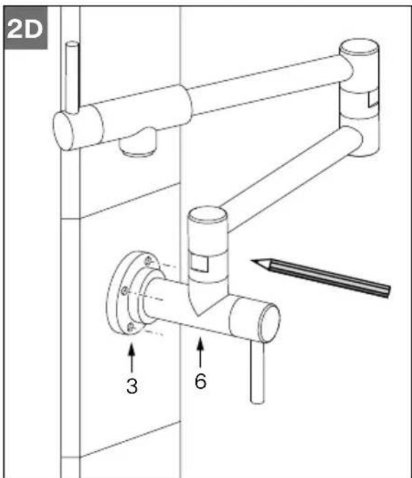 FRANKE STL-PF-304 - Remarque: Le robinet est destiné à être utilisé uniquement avec de l'eau froide! - 4