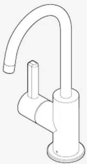 FRANKE UNJ-HO-IBK - Universal Filtration J Spout - 2