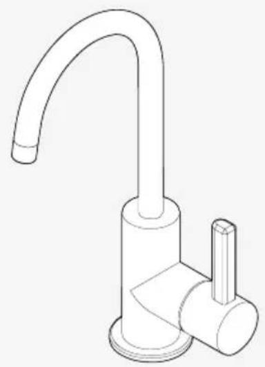 FRANKE UNJ-HO-IBK - Universal Filtration J Spout - 1