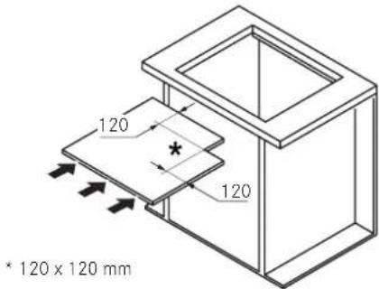 FRANKE FHNE 805 4G TC - Cabinet requirements - 2