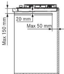 FRANKE FHNE 805 4G TC - Cabinet requirements - 3