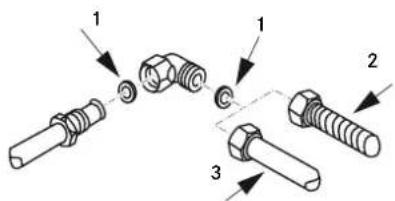 FRANKE FHNE 805 4G TC - Connection to the gas supply can be made in two ways: - 1